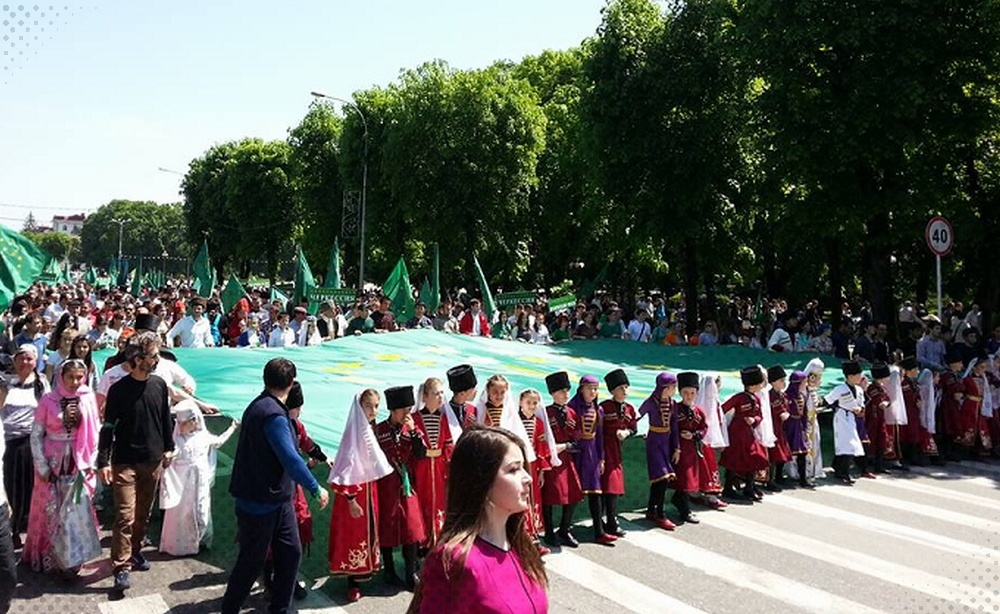 Every year, on 21 May, Circassians hold marches in memory of those who died in the Caucasus Wars